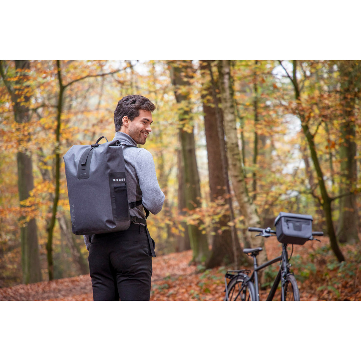 Nouveau sac à dos imperméable LOOXS VARO - Gray