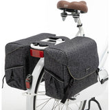 Mondi Joy Double Bicycle Bag - Vand -Repellent Polyester - Sort - 38L