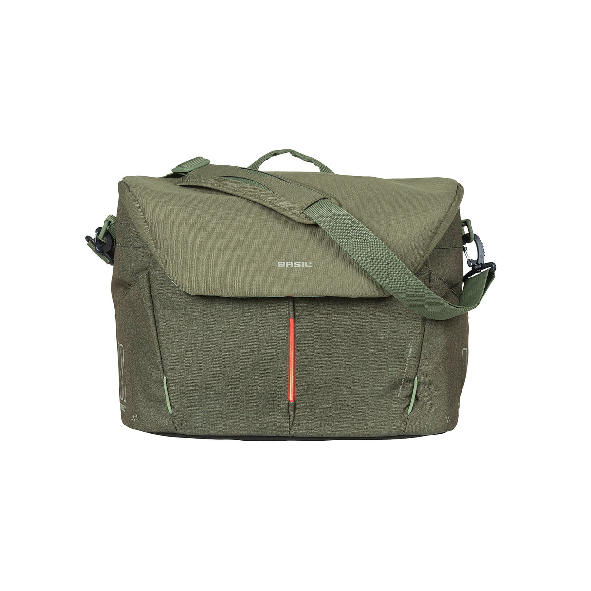 Basil B -Safe Commuter Nordlicht - Laptop bag - 17 liters - Olive Green