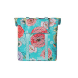Basil Bloom Field Bicycle Shopper, återvunnet lock, vattentät, justerbar axelrem, bärbar dator, 15-20L, Sky Blue