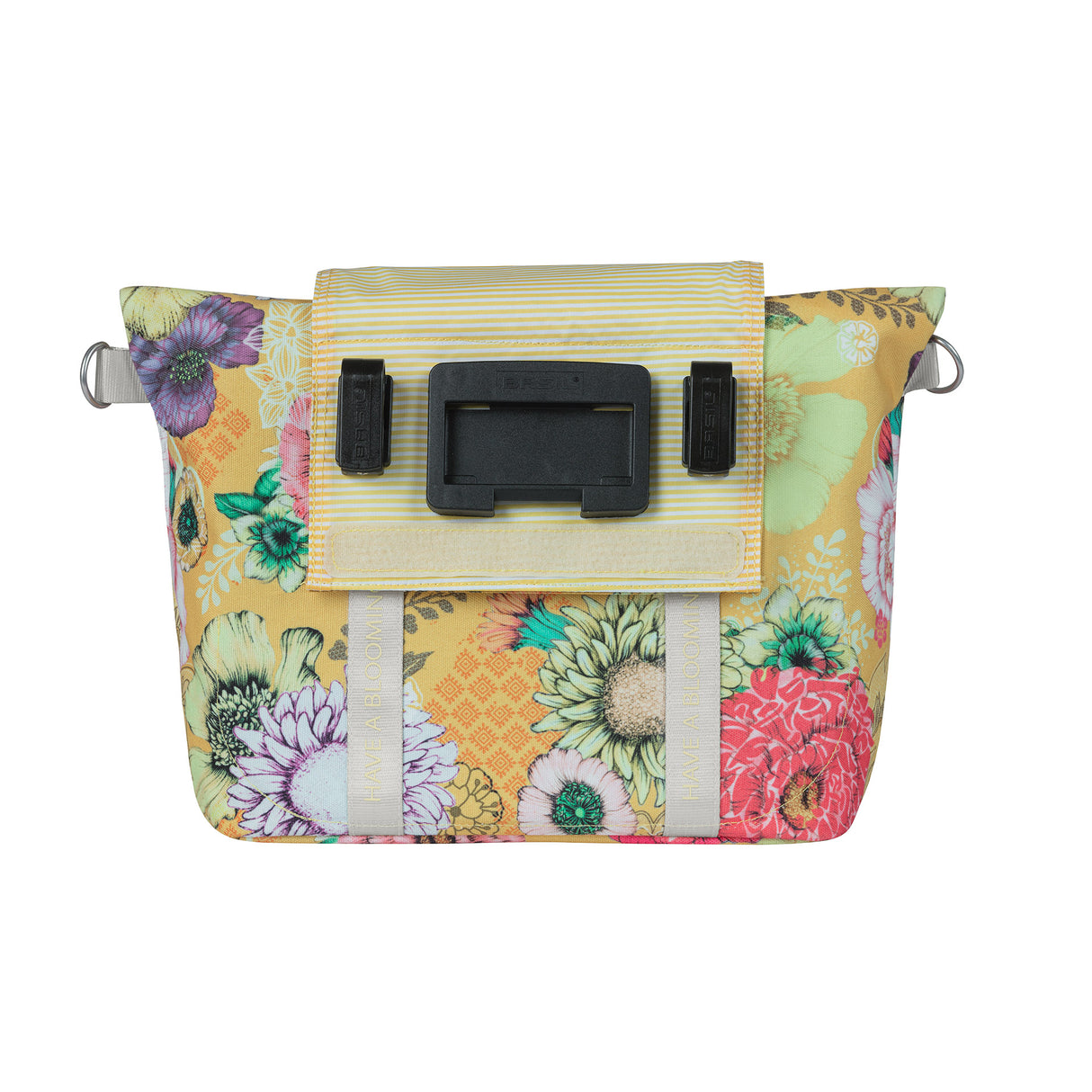 Basil Bloom Field Bicycle Handbag - Durable, compact, jaune