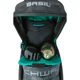 Basil City Double Bicycle Borse Mik, nero