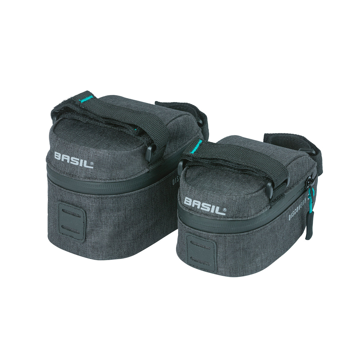 Basil City Double Bicycle Borse Mik, nero