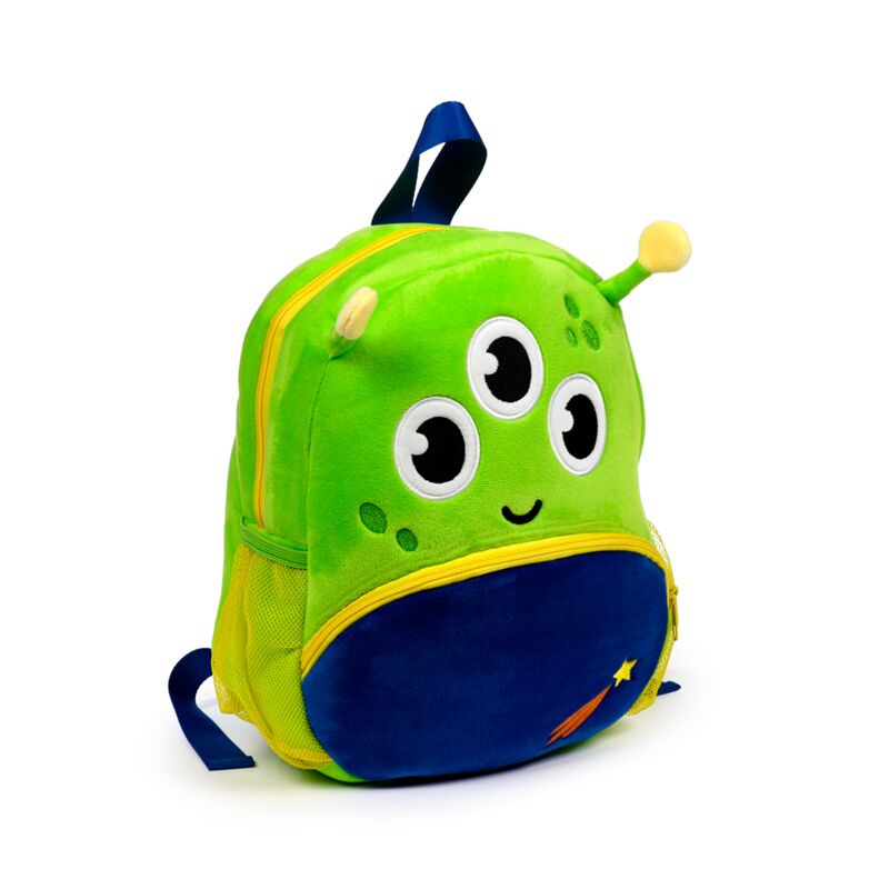 Mochila de alienígena de viaje espacial