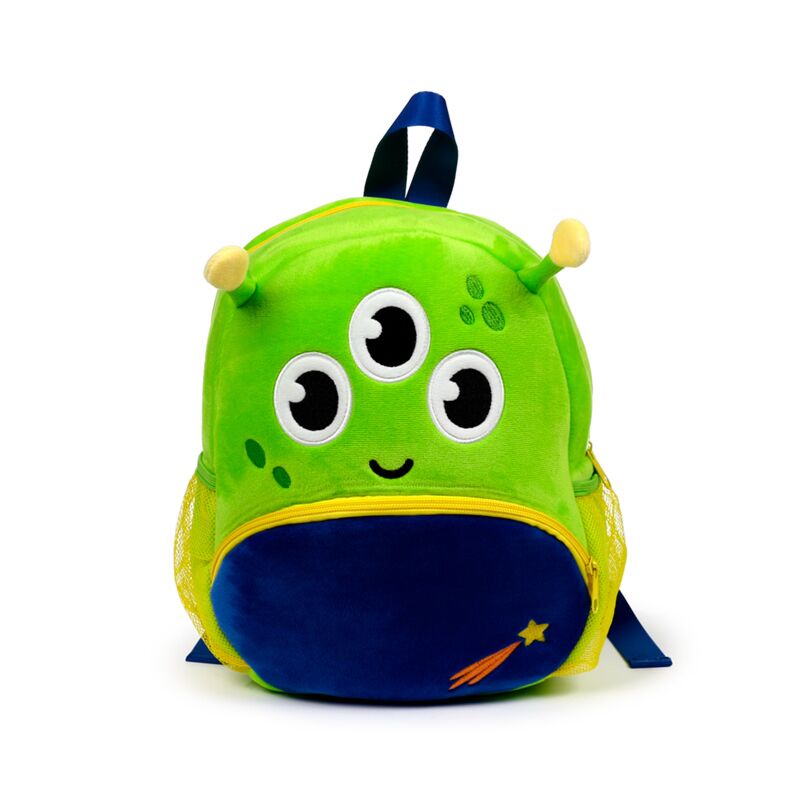 Mochila de alienígena de viaje espacial