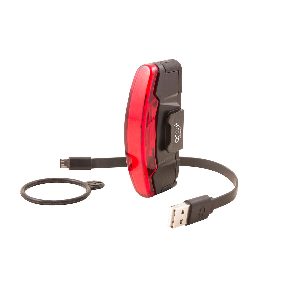 Spanninga Taillight Arco Flash USB Post