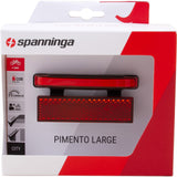 Spanninga hátsó lámpa pimento nagy xe e-bike 6-48v 80 mm