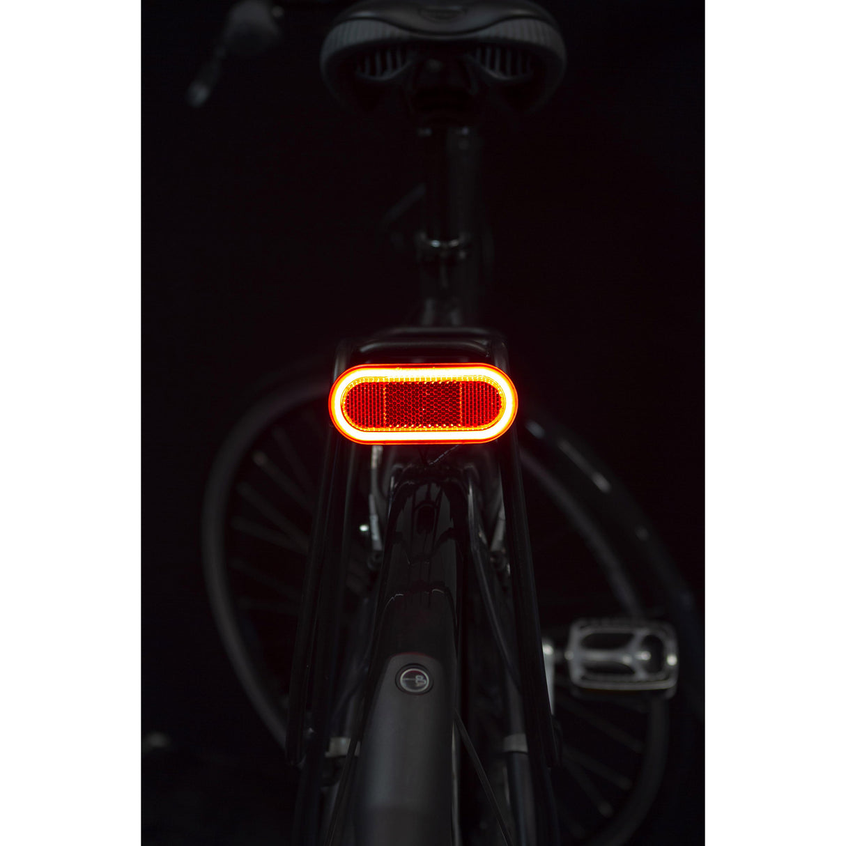 Spanninga rear light Halo xer carrier with brake light 6-48V 50mm