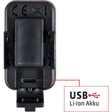 Vo Öko Liicht rout RL USB hënnescht Luucht LI-op Batterie