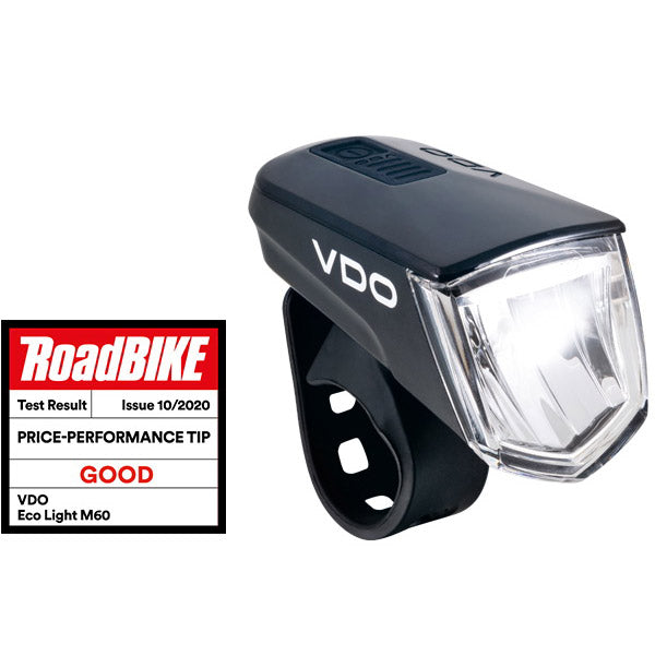 VDO Eco Light M60FL Farol USB LED 60 Lux Li-On + Micro USB Cable