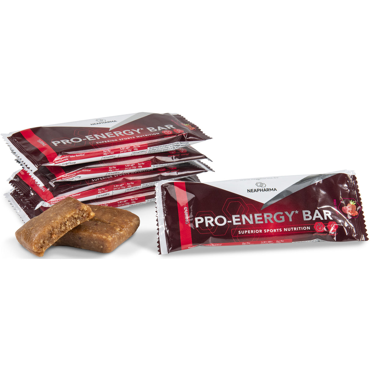 Neapharma Neapharma energy bar rode vruchten display met 30 bars