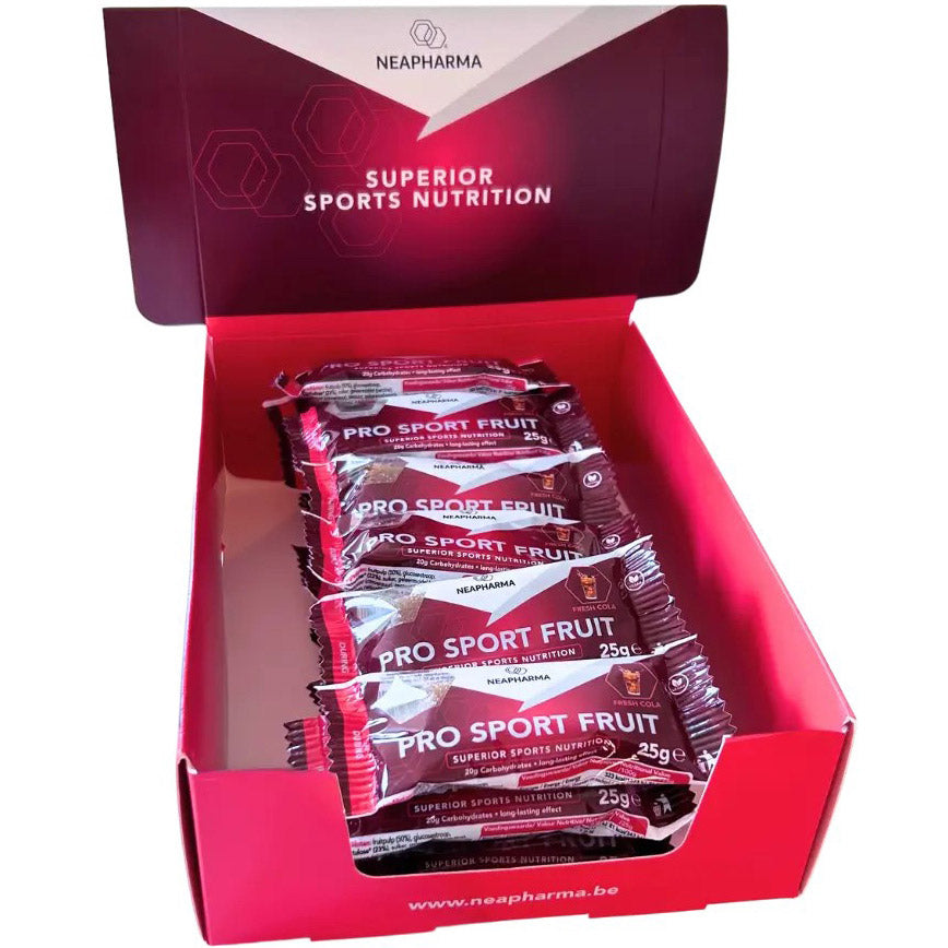 Neapharma bar pro sport fruit cola display (40pcs)