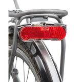 Bakljus smal stabil 50 mm led dynamo svart