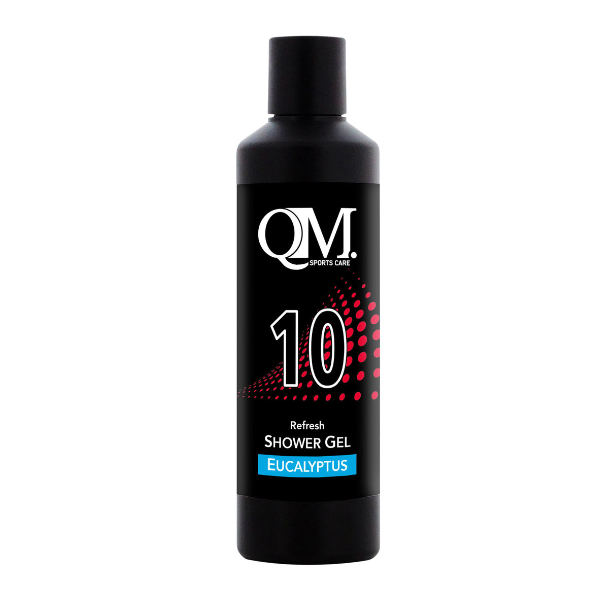 QM Sports Pfleeg Qm Sportscare 10 Fläsch 200llma Dusch gëfft Frëschen Eucalyptus