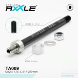 Bobike Radoxx Plant Axle for Trailer M12x1.75 217-229mm