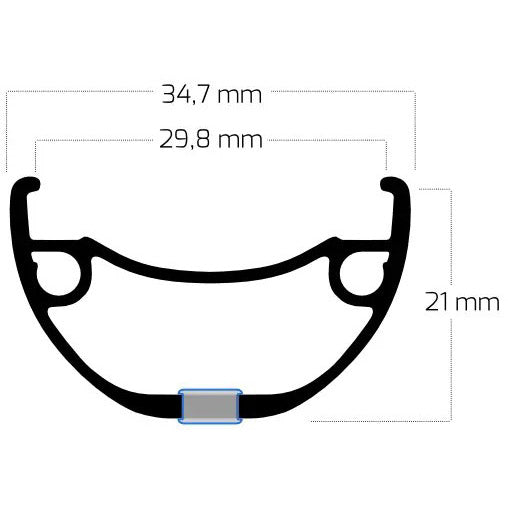 Bobike Ryde Velg Rival 30 28222 32G 14g Discal