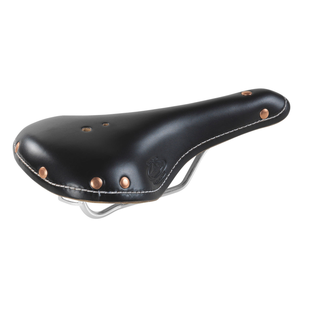 Selle Monte Grappa Monte Grappa Saddle Old Frontiers Sport Leather Black
