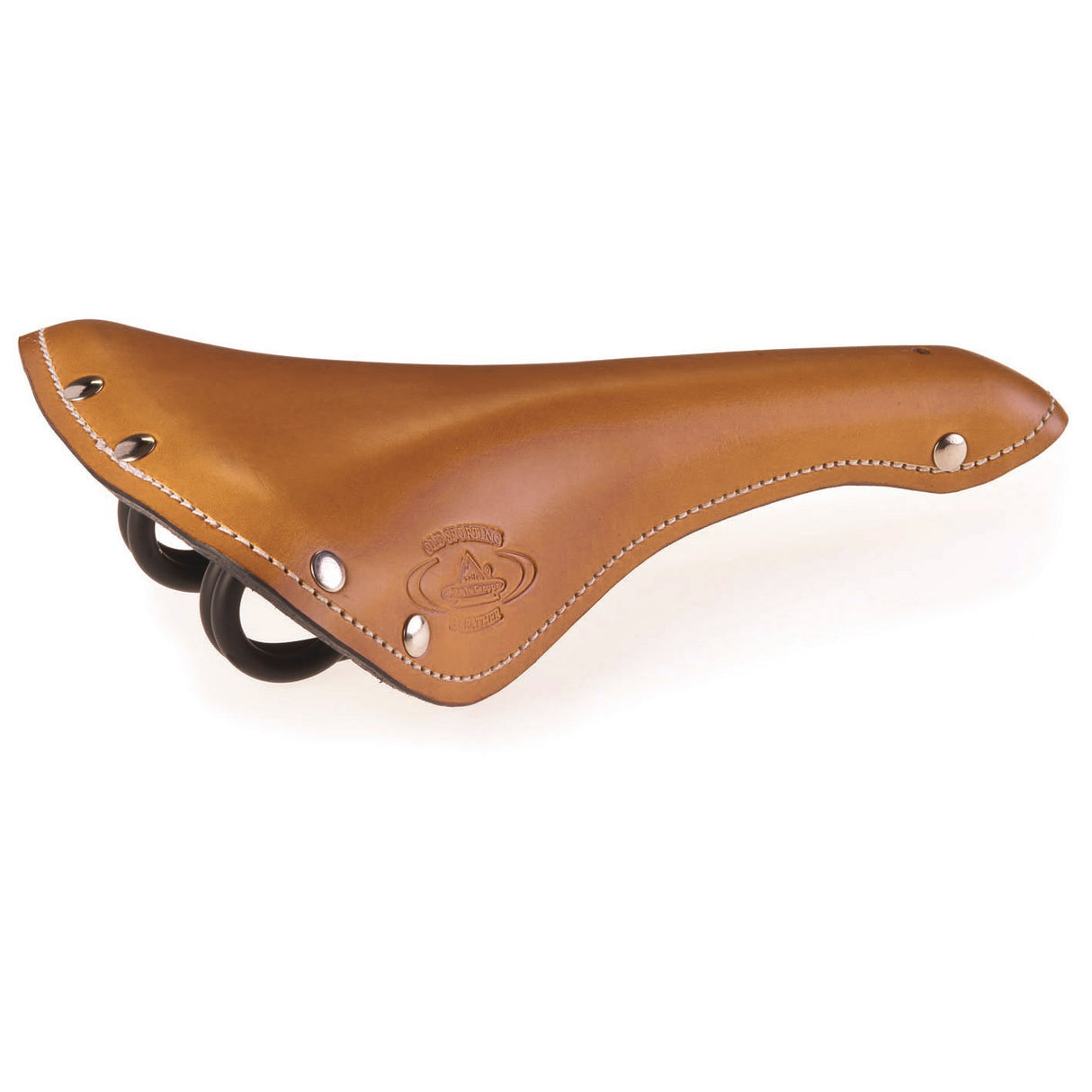 Selle Monte Grappa Monte Grappa Saddle Old Sporting Leather Cognac