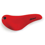 Selle monte grappa monte grappa saddle canard leather red