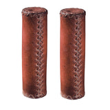Monte Grappa Charleston Sporting 3-piece leather dark brown set