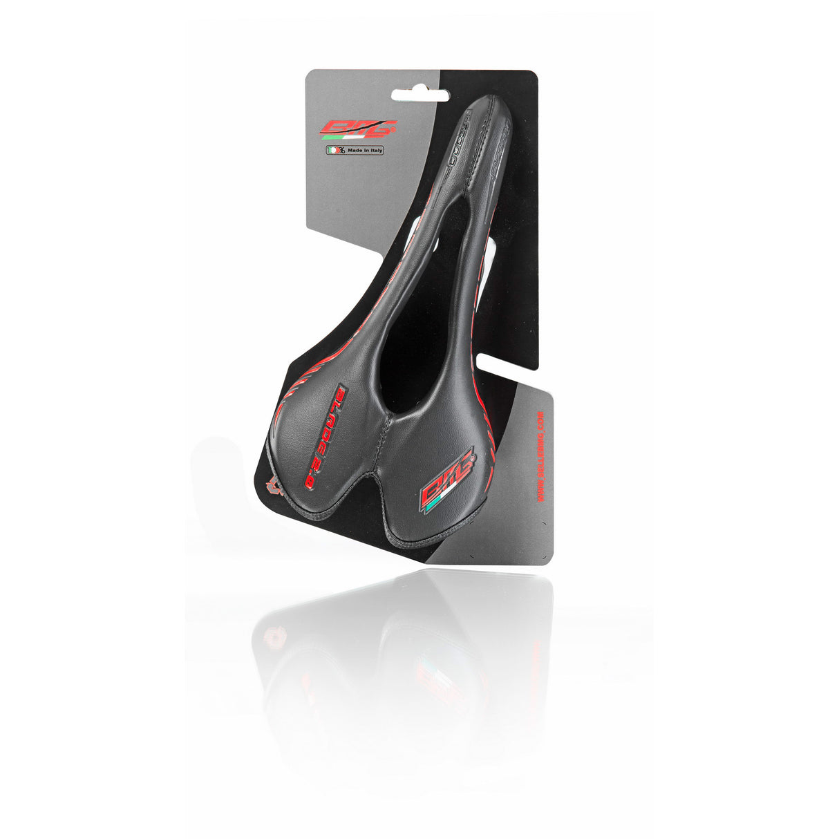 Selle Monte Grappa Monte Grappa Saddle BMG Blade 2.0 Black Red