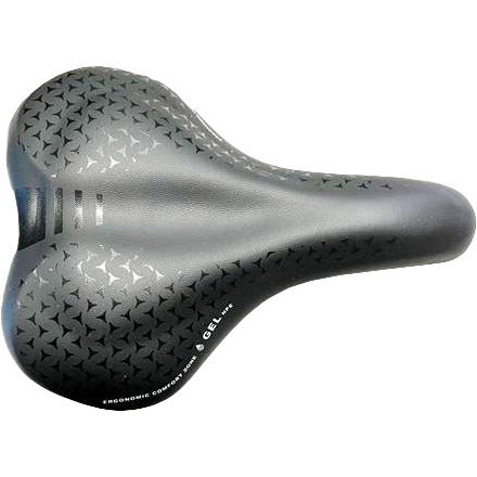 Selle Monte Grappa Monte Grappa Saddle Asola 6200 Gel Plus Elastomeer Rail Black