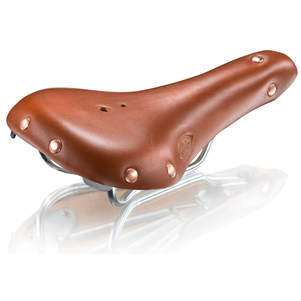 Monte Grappa Saddle Sport Conhaque de couro