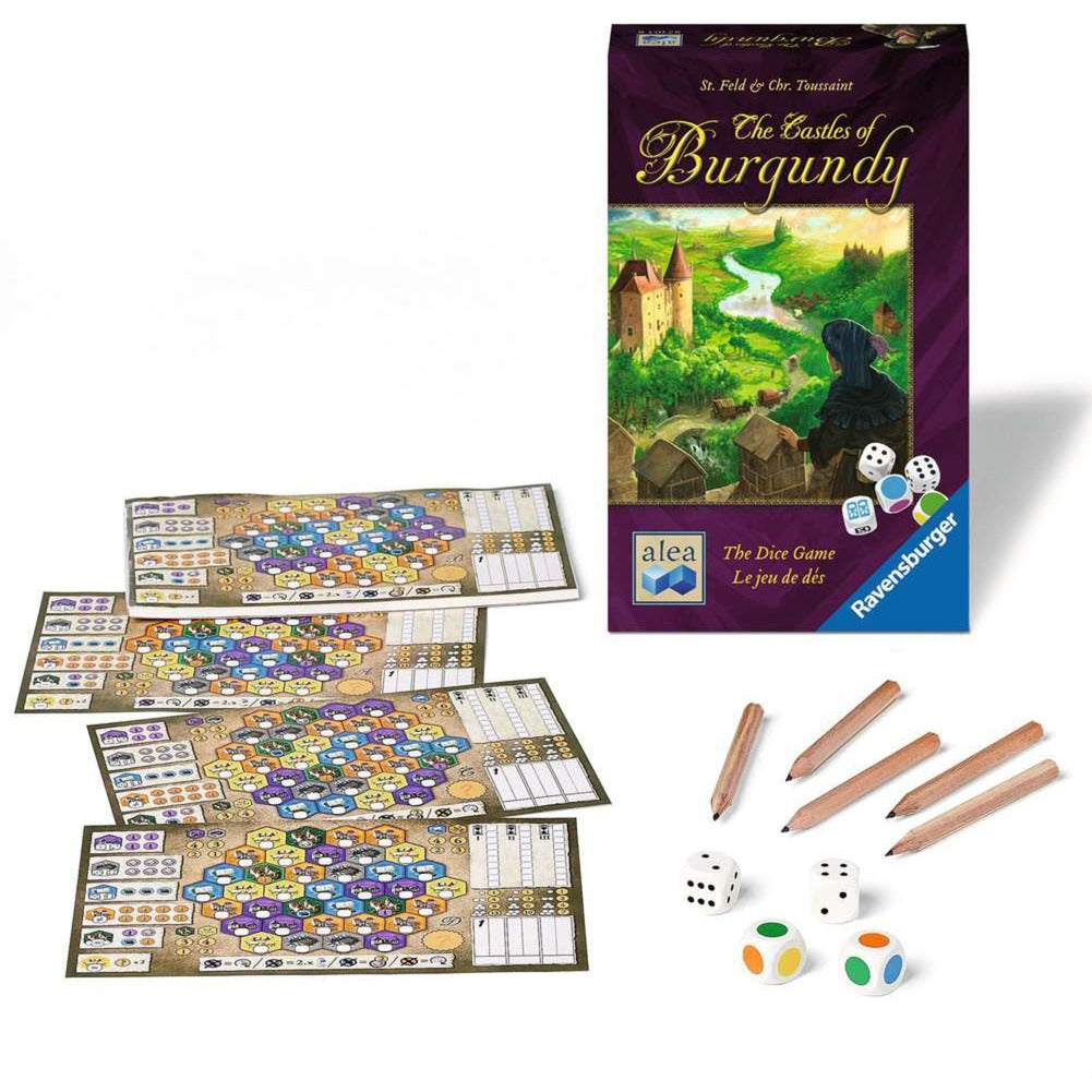 Ravensburger zamki Burgundii The Dice Game