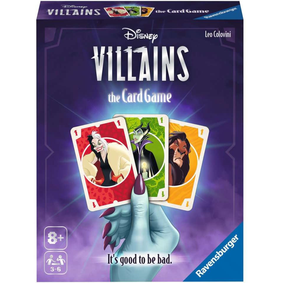 Juego de cartas de villanos de Ravensburger