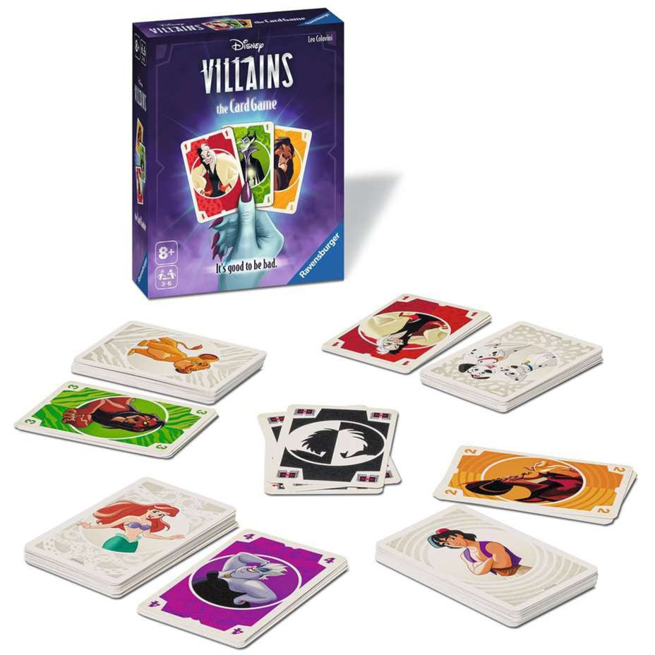 Juego de cartas de villanos de Ravensburger