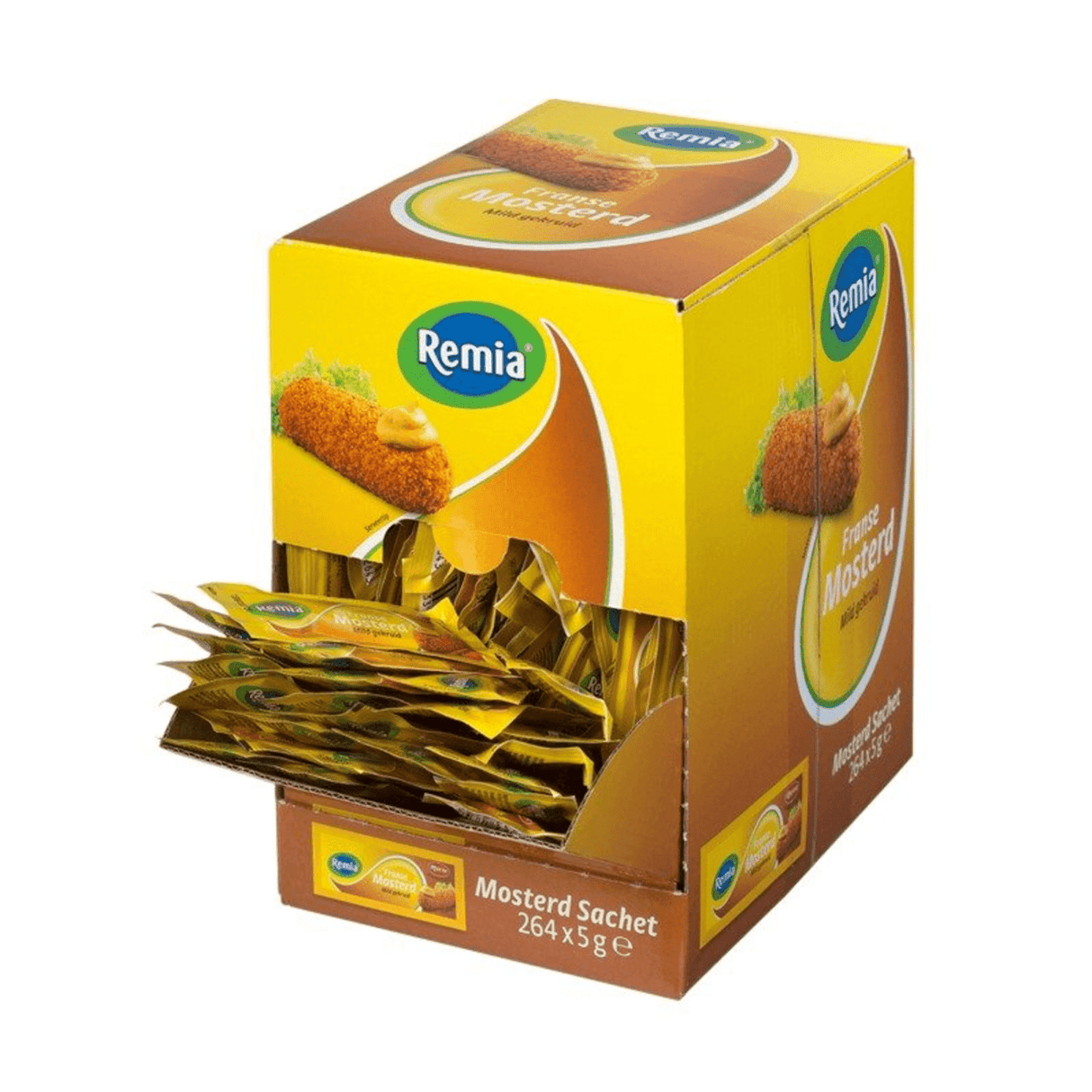 Sachês de mostarda Remia (264x 5gr)