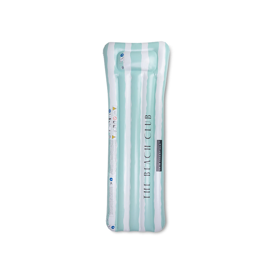 Stripe de la station | Lit d'air de luxe vert