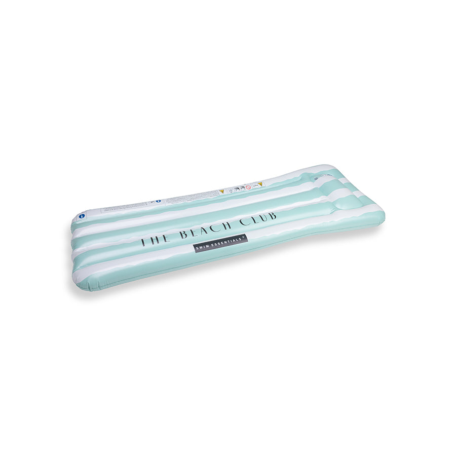 Stripe de la station | Lit d'air de luxe vert