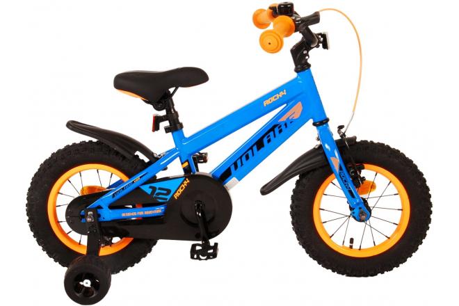 Bicycle per bambini rocciosi di Vlatare - ragazzi - 12 pollici - blu