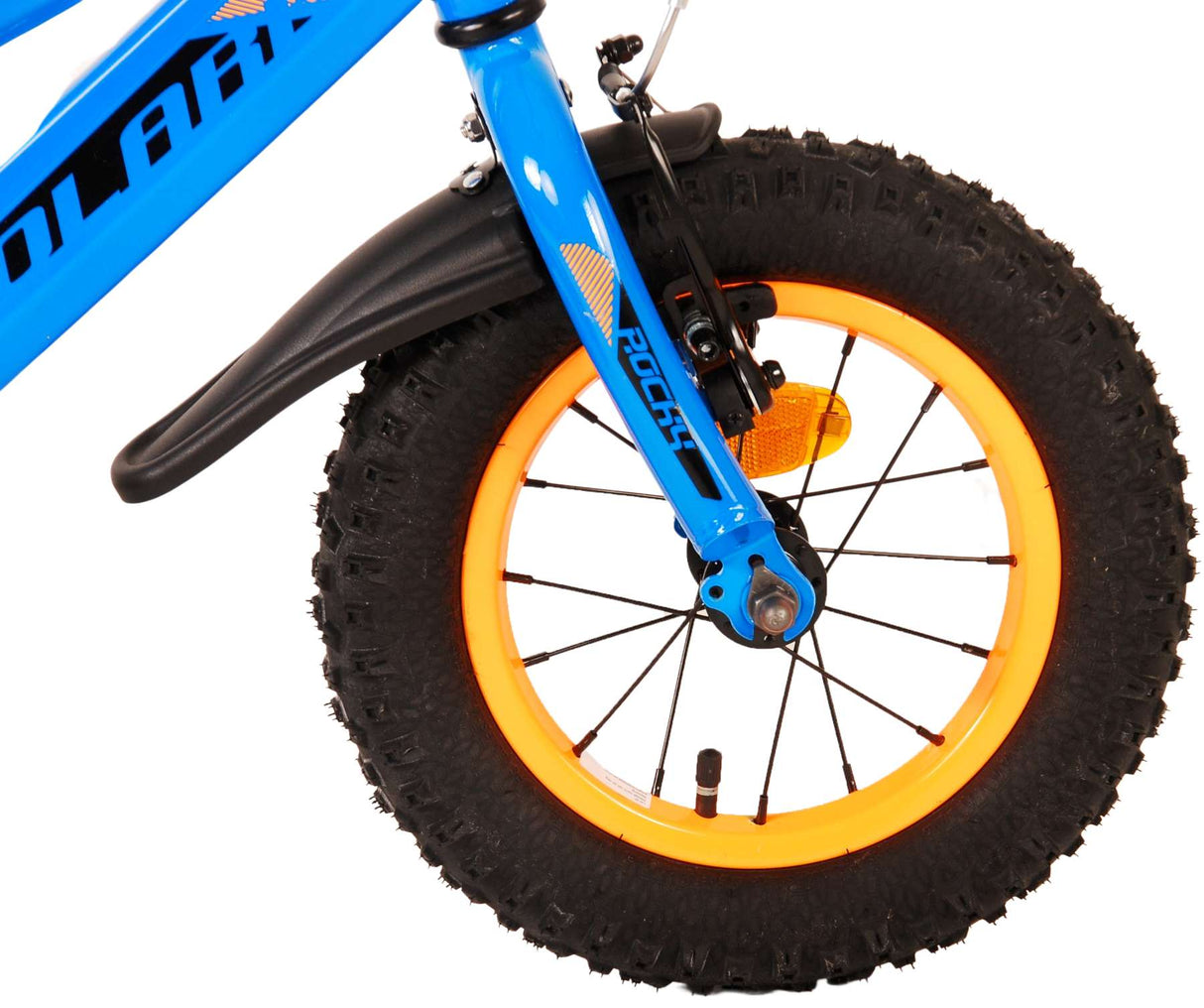 Bicycle per bambini rocciosi di Vlatare - ragazzi - 12 pollici - blu