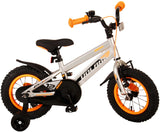 Volare Rocky Children's Bicycle - Boys - 12 Inch - Gray
