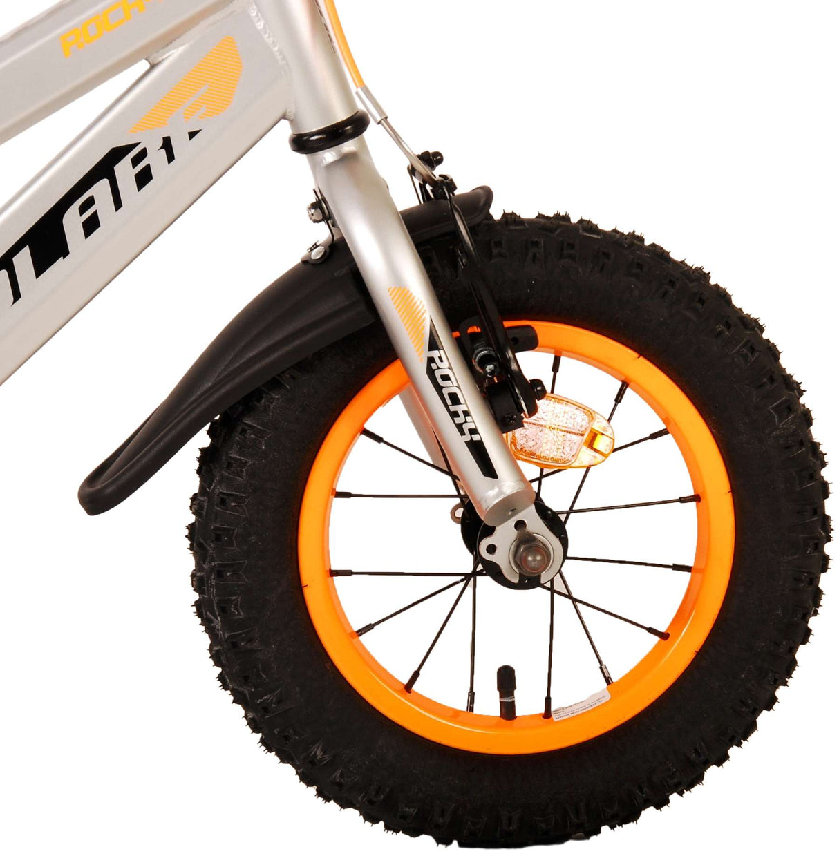 Volare Rocky Children's Bicycle - Boys - 12 Inch - Gray