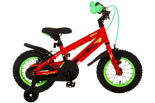 Volare Rocky Children's Bike Boys 12 inch Red Two Hand brakes