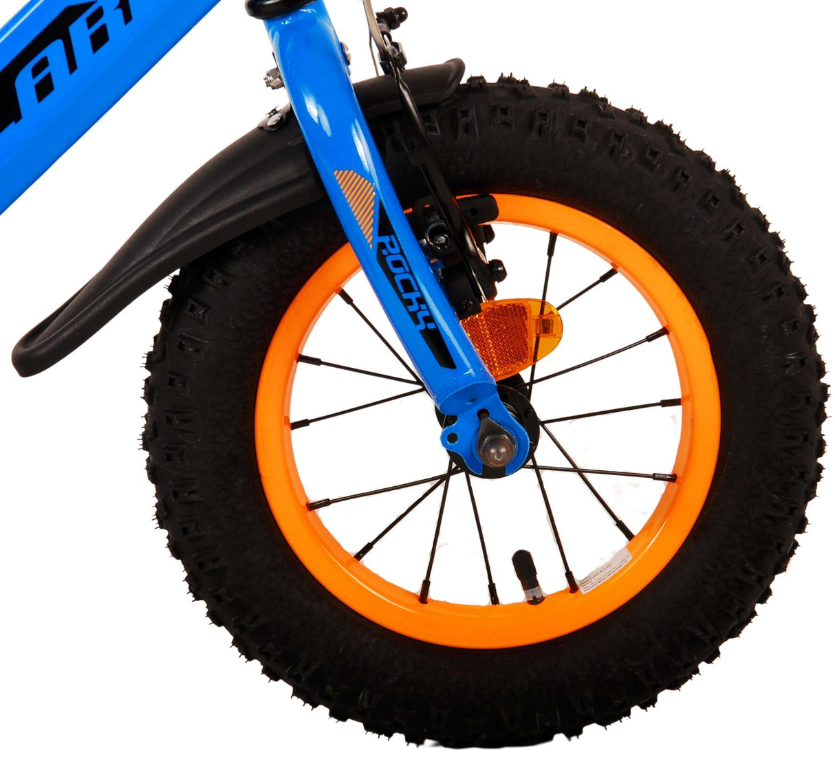 Volare Rocky Children's Bike Boys 12 inch Blue Two Hand brakes