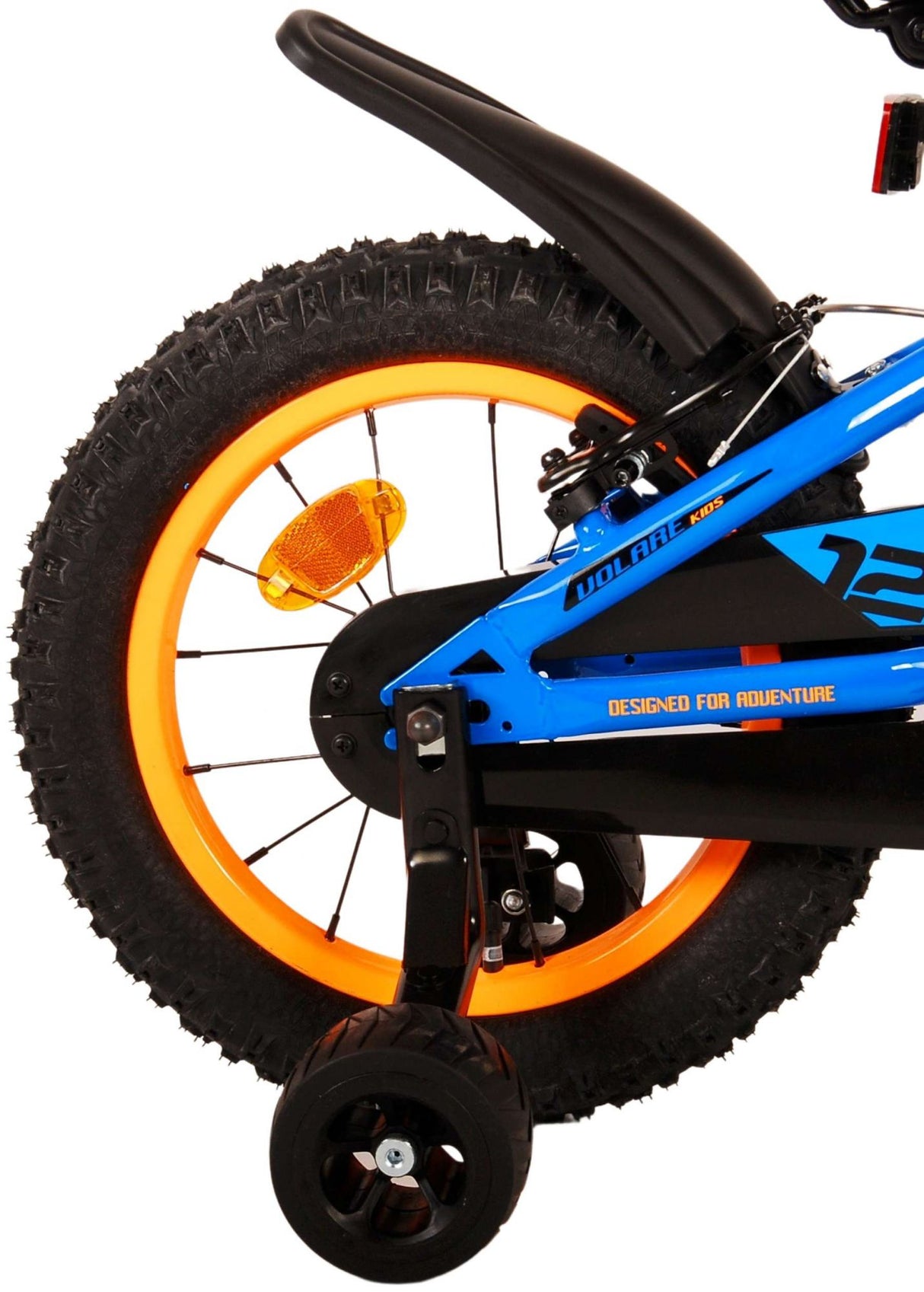 Volare Rocky Children's Bike Boys 14 Inch Blue Two Hand brakes