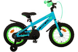 Volare Rocky Children's Bicycle - Boys - 14 Inch - Green