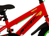 Volare Rocky Children's Bike Boys 14 Inch Red Two Hand brakes