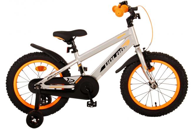Volare Rocky Children's Bicycle - Boys - 16 inch - Gray