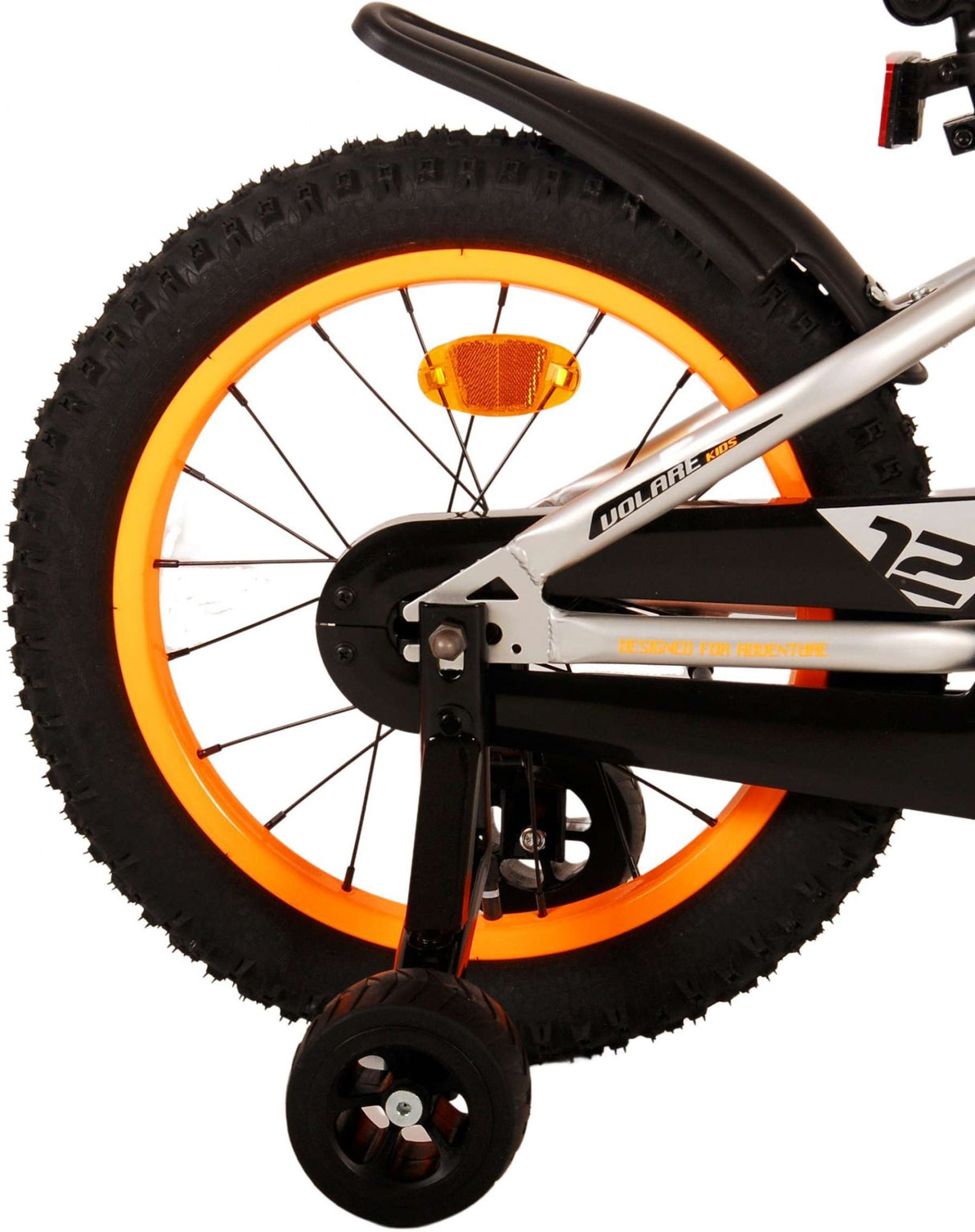 Volare Rocky Children's Bicycle - Boys - 16 inch - Gray
