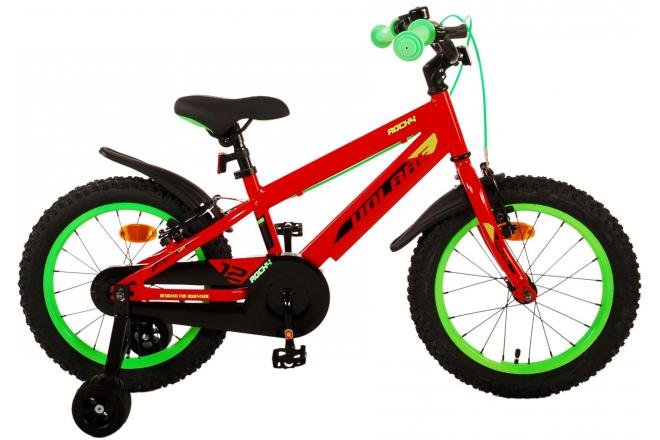 Volare Rocky Children's Bike Boys 16 inch Red Two Hand brakes