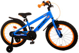Bicycle per bambini rocciosi di Vlatare - ragazzi - 18 pollici - blu