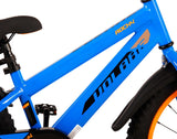 Bicycle per bambini rocciosi di Vlatare - ragazzi - 18 pollici - blu