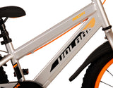 Valorare Rocky Children's Bike Boys da 18 pollici grigi due freni a mano