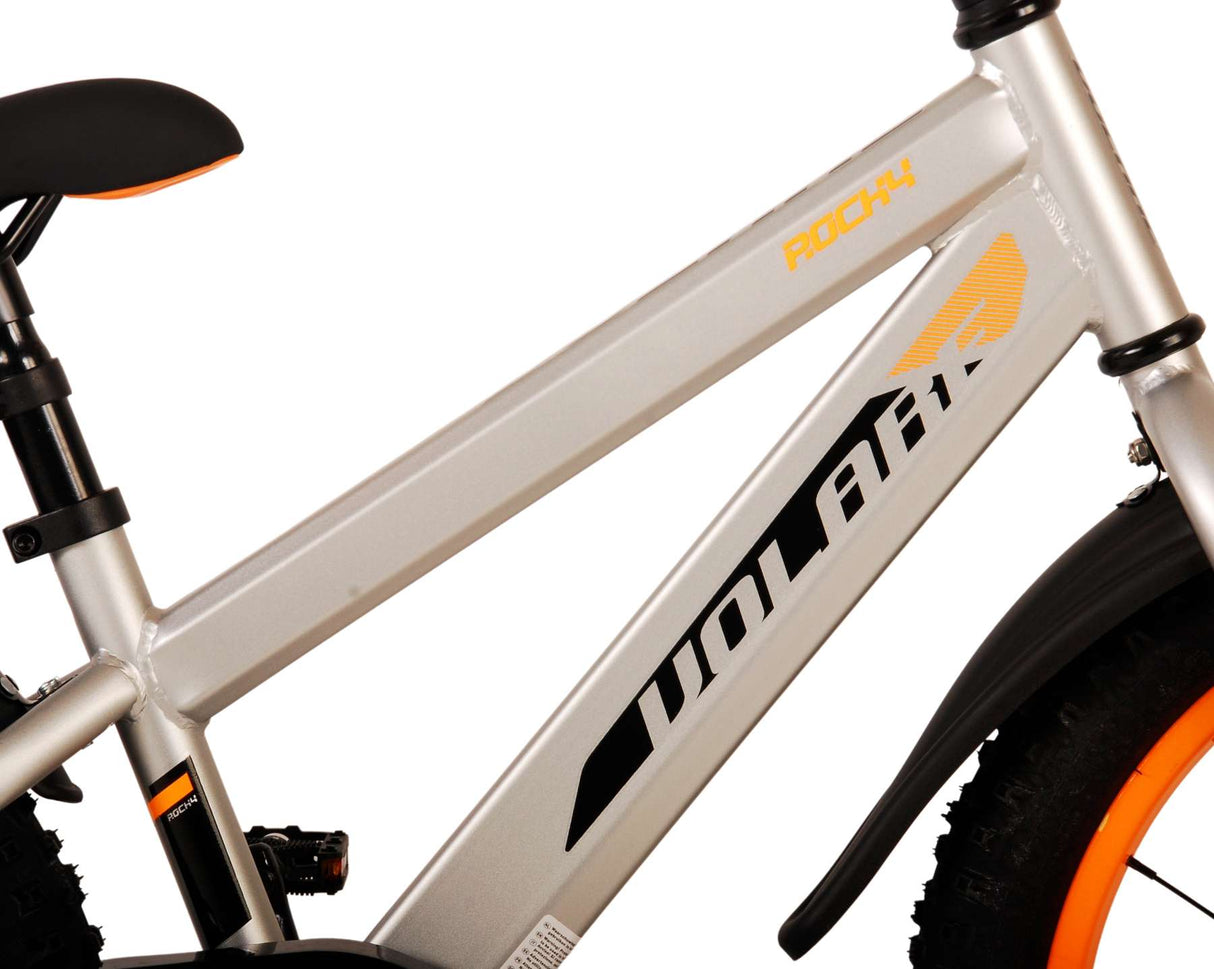 Volare Rocky Children's Bike Boys 18 inch Gray
