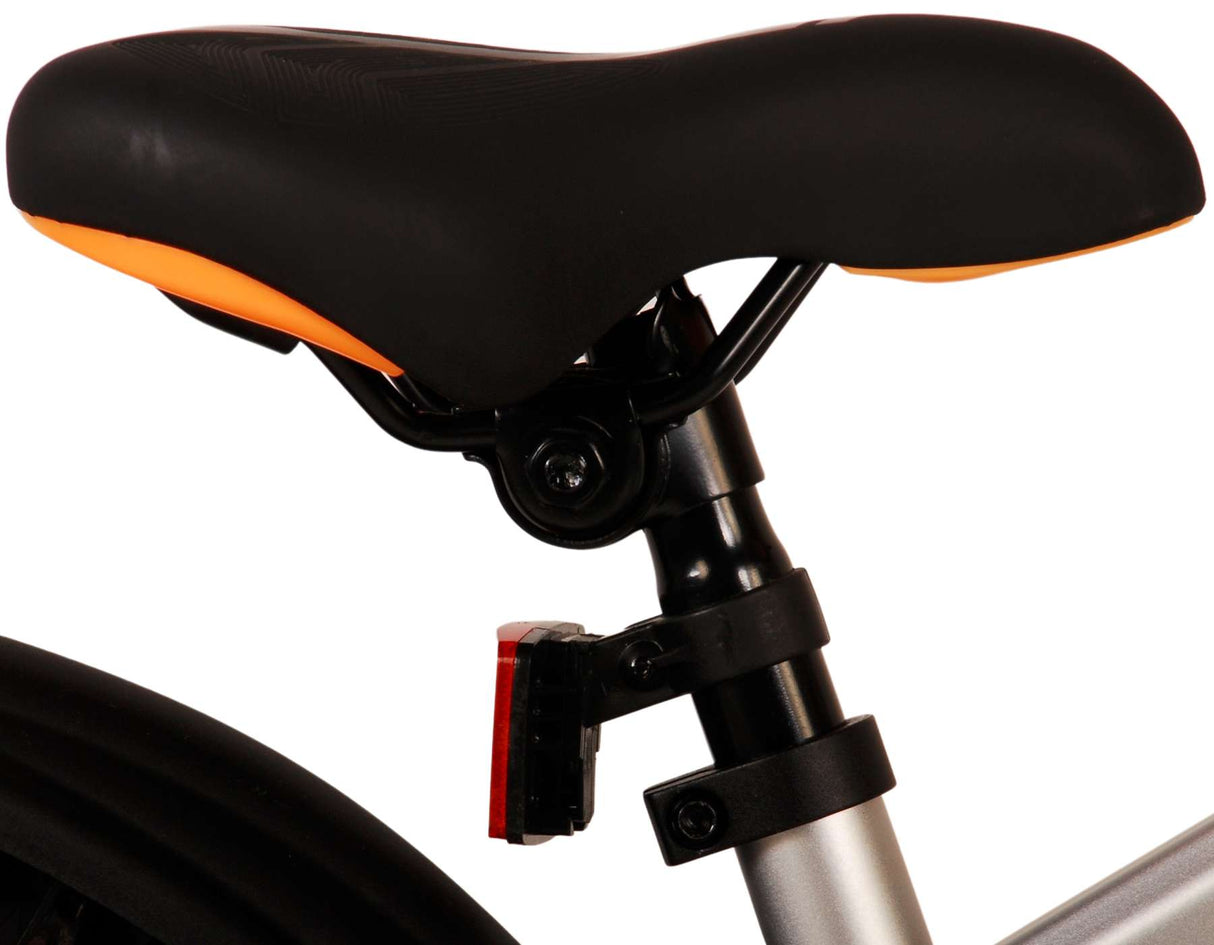 Valorare Rocky Children's Bike Boys da 18 pollici grigi due freni a mano